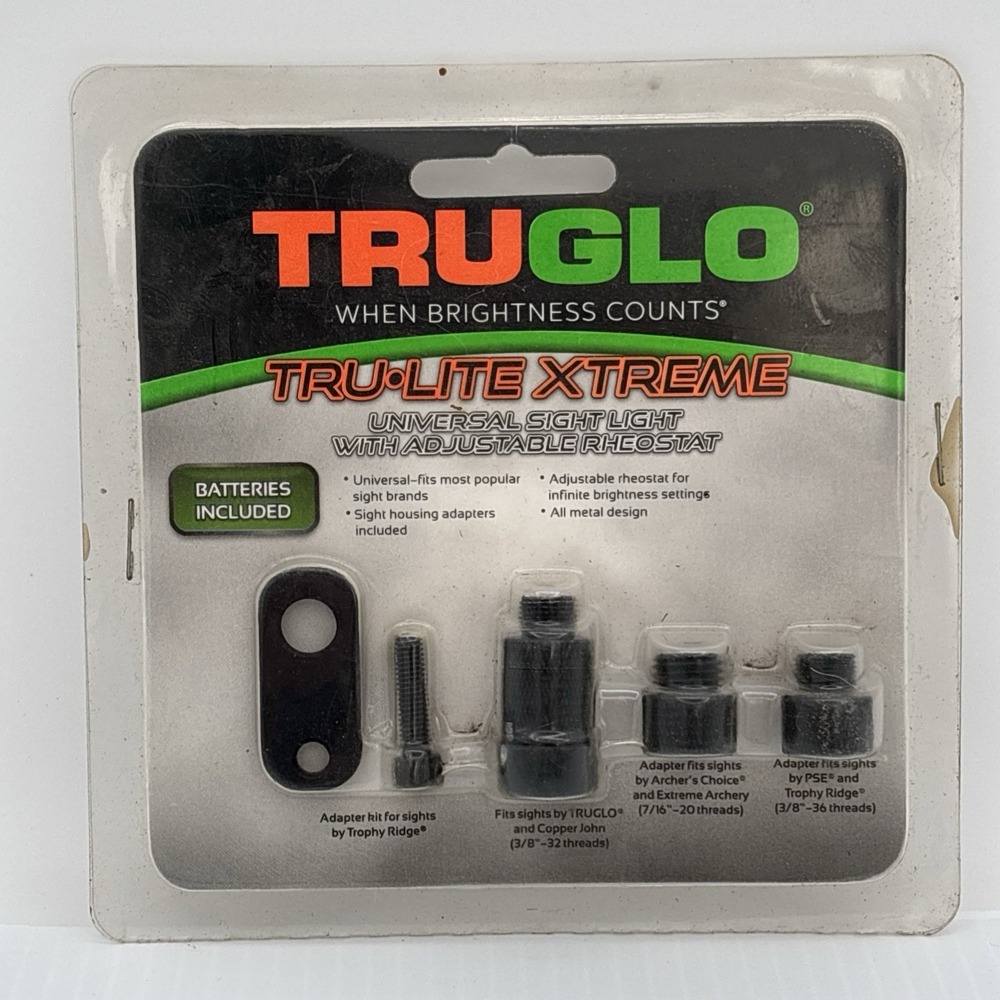 TRUGLO Tru-Lite XTreme LED Adjustable Sight Light Universal Fits Most Brand TG56